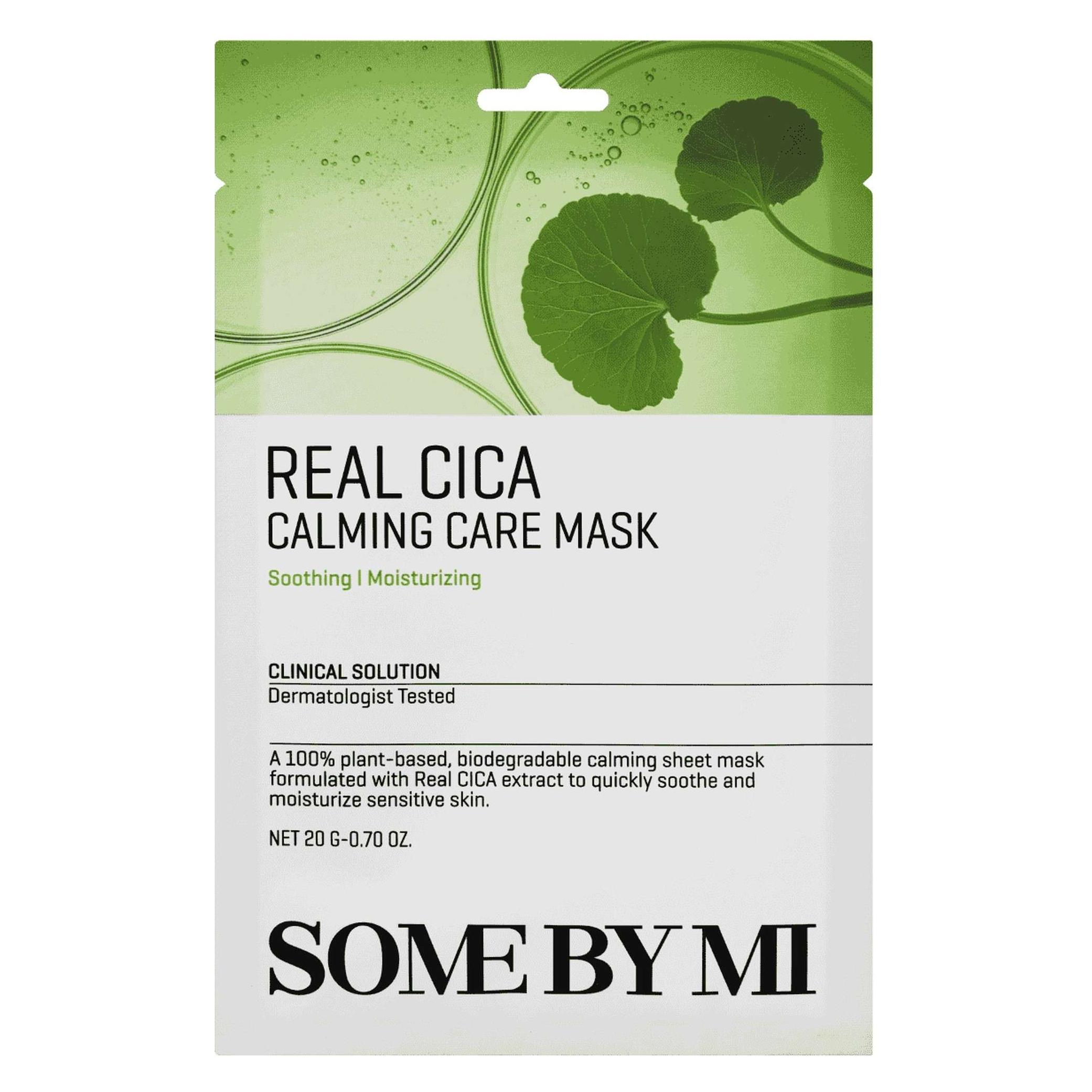 Some By Mi Real Care Mask Cica Beruhigende Pflegemaske - 20 Gramm (20 g) (8809647391494)