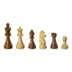 Chess - Schachfiguren - Arcadius - Holz - Staunton - Königshöhe 95mm 241970