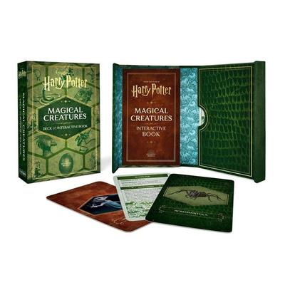 Harry Potter Magische-Wesen-Kartendeck und interaktives Buch, von Donald Lemke, Little, Brown and Company, 978-0-7624-8725-7