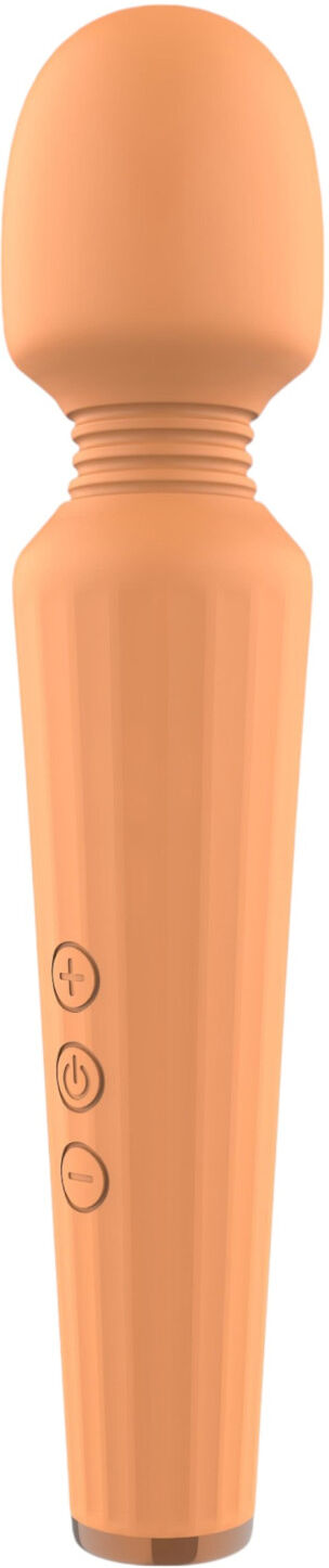 Glam - Wand Vibrator - Genopladelig - Orange