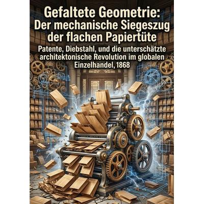 Gefaltete Geometrie: Der mechanische Siegeszug der flachen Papiertüte, Taschenbuch von Pietro Dietz, Epubli, 978-3-565-36354-4