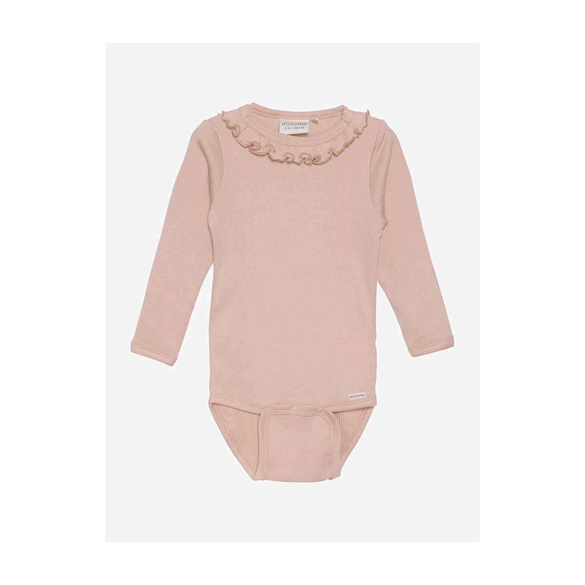 Minymo Body LS Rib misty rose (524) 62 6169-524-62