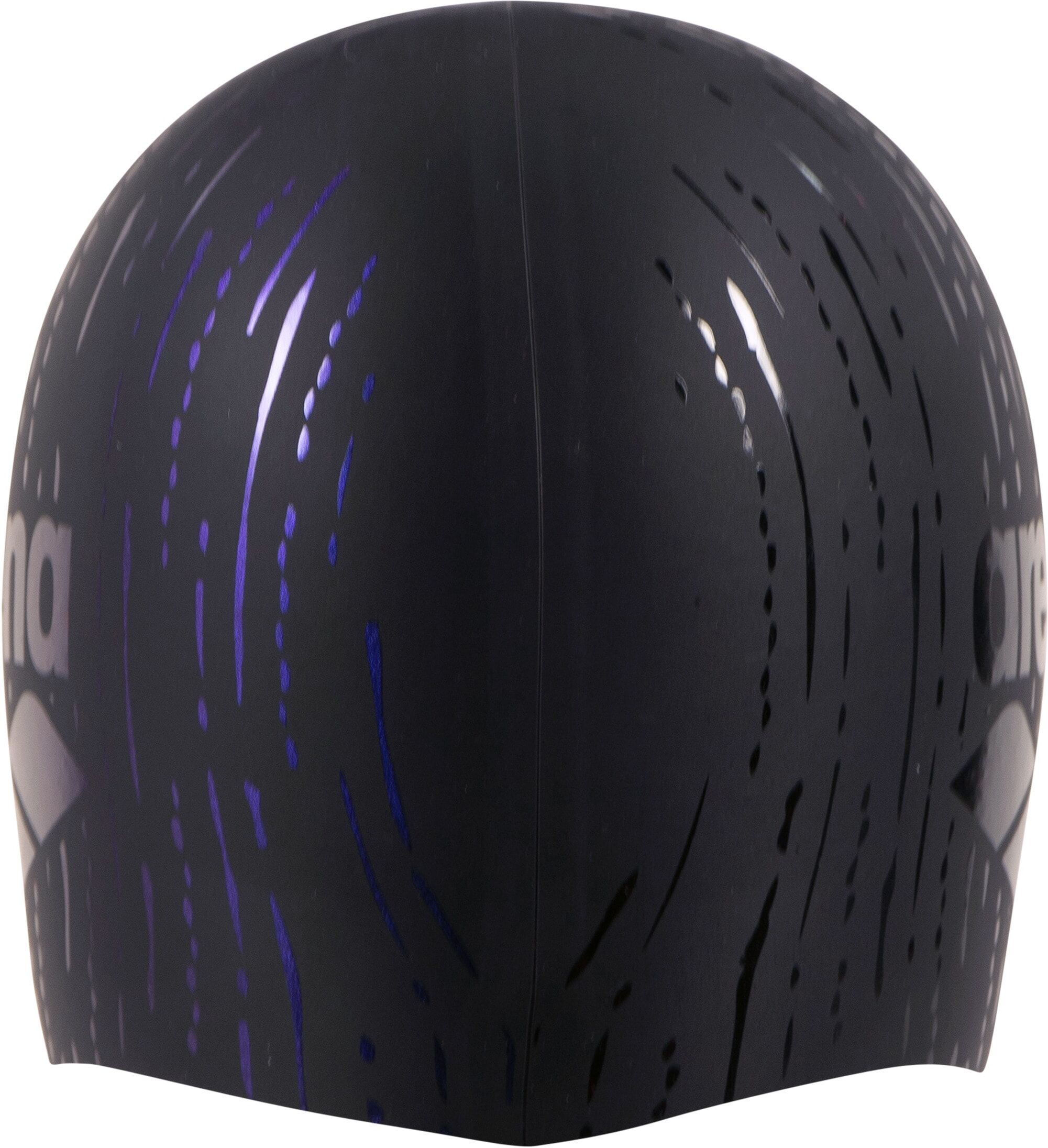 Badekappe ARENA "ARENA SHINE CAP", blau (schwarz, blau), Obermaterial: 100% Sisal, Badekappen Badekappe schwarz, blau Einheitsgröße