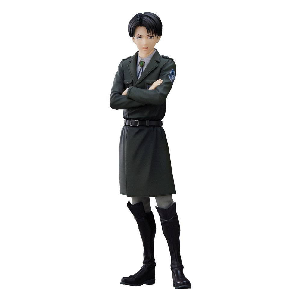 Good Smile Company Attack on Titan Pop Up Parade Levi PVC-beeldje, donkere kleurversie
