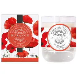 Schöne Mohnblume Duftkerze 180g