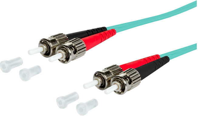 BTR NETCOM Câble duplex ST/ST 50,0 OM3 2m 151J1AOAO20E ; Metz Connect (151J1AOAO20E)
