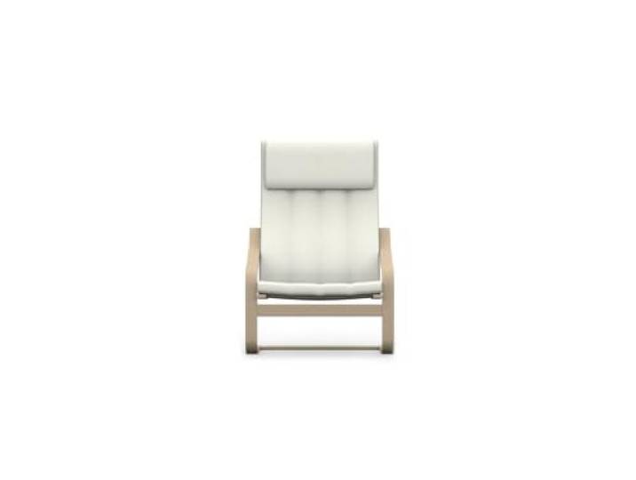 comfortly Housse fauteuil enfant POANG pur lin français blanc 100 % lin français\, léger et respirant\, certifié OEKO-TEX