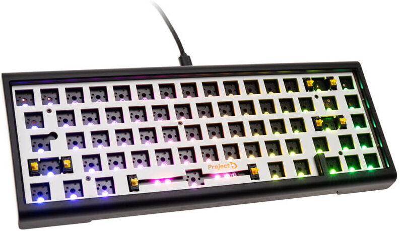 Ducky Tinker 65 Barebone Gaming-Tastatur, RGB - schwarz (ANSI)