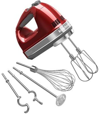KitchenAid 9-Speed Hand Mixer with Turbo Beater II Accessories