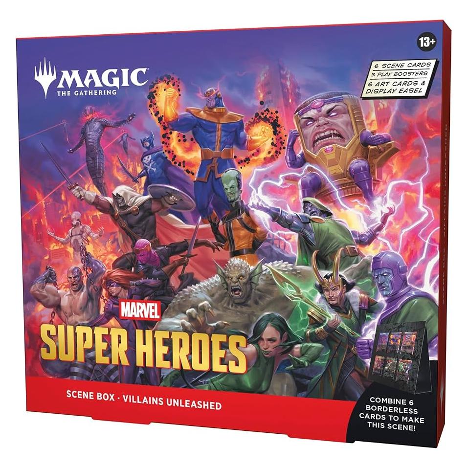 CLD Distribution Magic The Gathering Marvel Super Heroes Scene Boxes Display (Englisch, Französisch, Box Set & Collection) (166791)