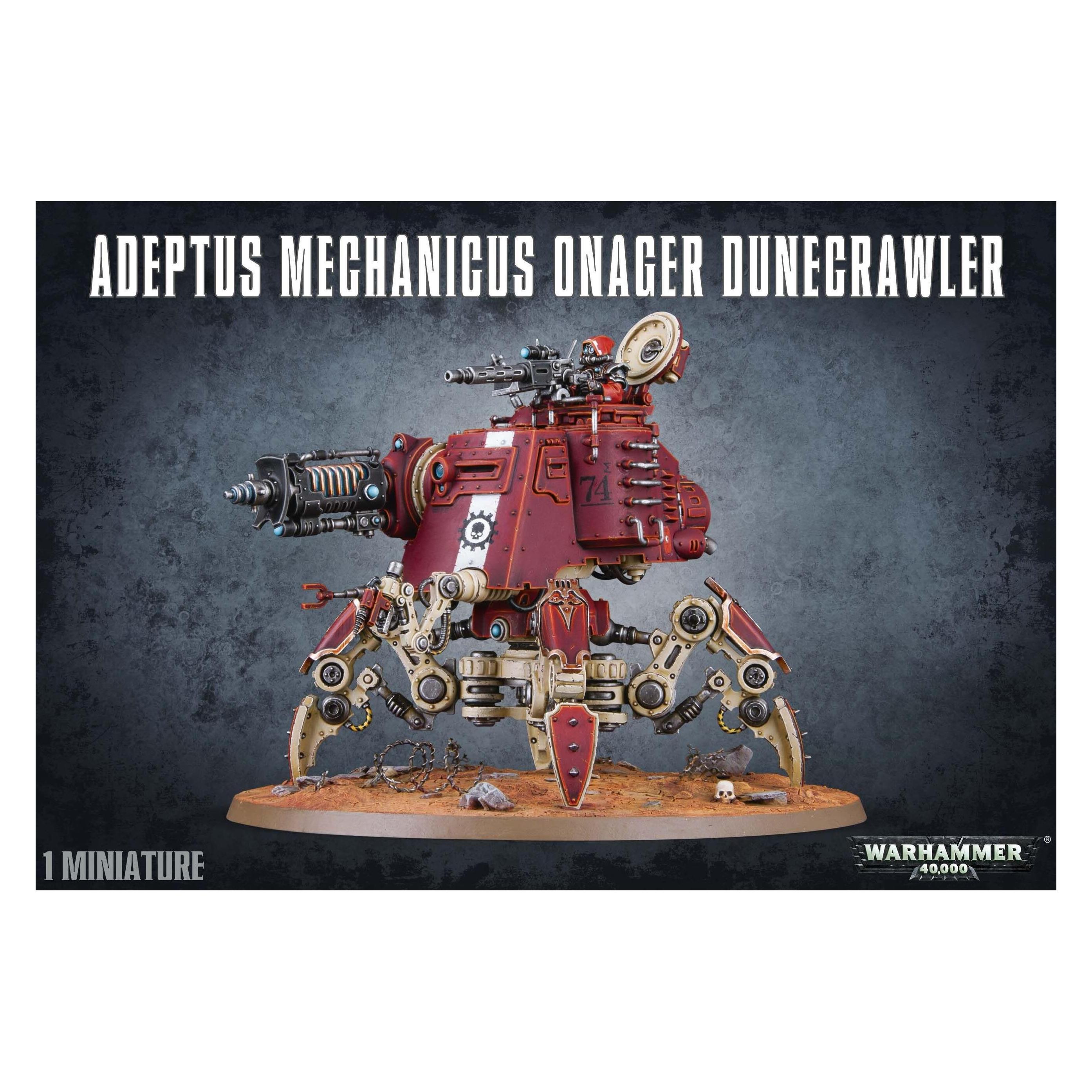 Games Workshop Adeptus Mechanicus Onager Dunecrawler (Kunststoff) (59-13)