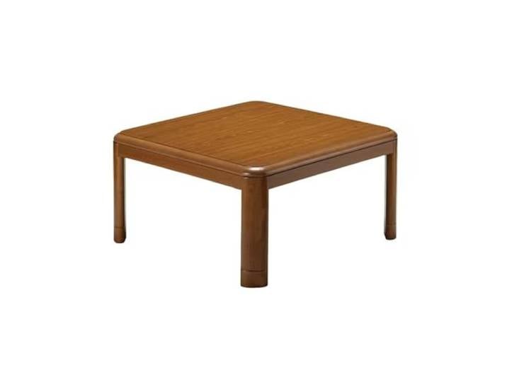 RTREADE Kotatsu Japanischer Warmer Tatami Tisch, Japanischer Kotatsu Tisch, Kotatsu-Heizung for Wohnzimmer, Massivholz, Quadratisch, for Wohnzimmer Im Winter(Dark Brown)
