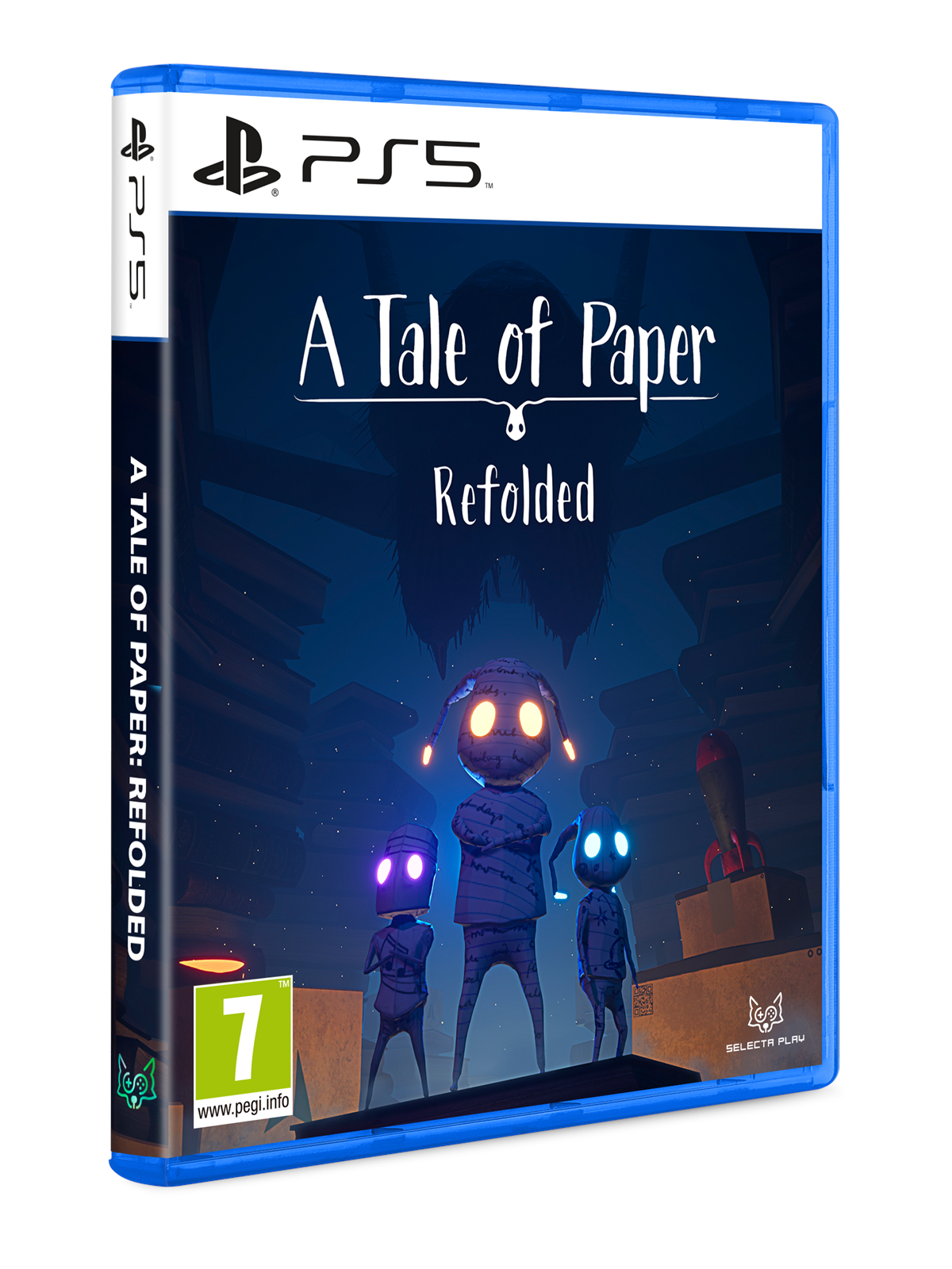 A Tale of Paper: Refolded - Sony PlayStation 5 - Platformer - PEGI 7