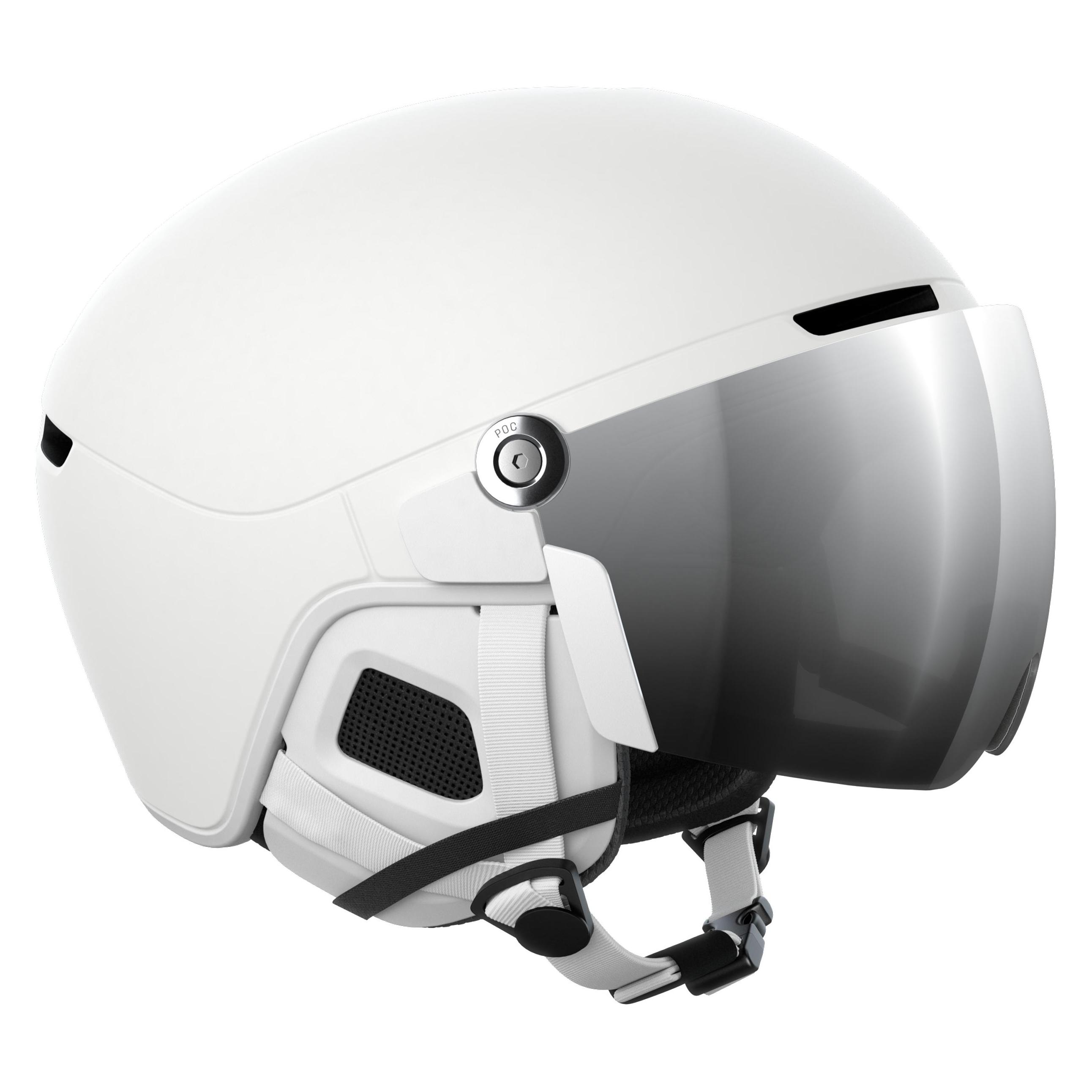 Poc Obex Visor, Hydrogen White, XS-S (51 - 54 cm, XS) (POC_10119_Hydrogen White_XS-S)