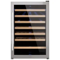Les Petits Champs Weinkühlschrank von 48 Flaschen CAVC48, 128L, 6 Holzregale, Thermodynamische Kühlung, LED, Anti-UV