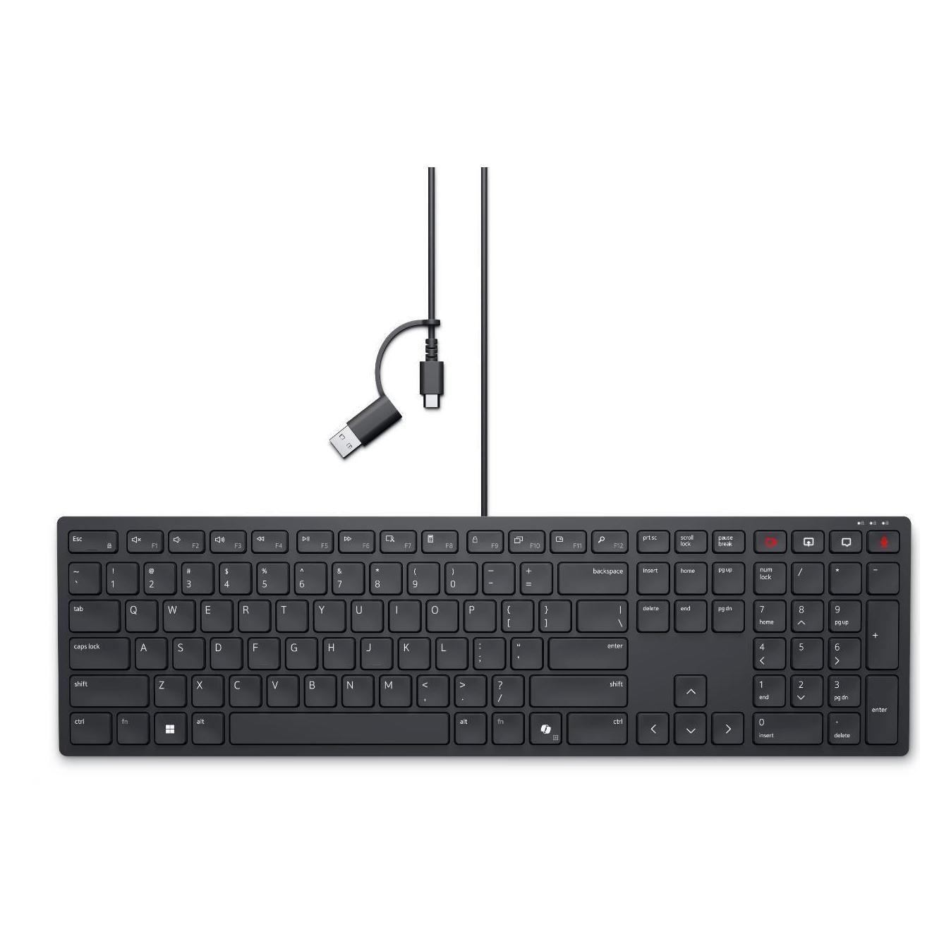 Dell KB525C (Eng. Int., Kabelgebunden) (KB525C-EN-EMEA)