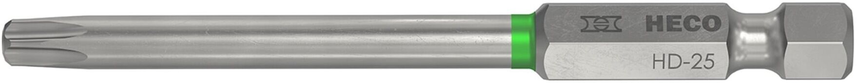 HECO Langbits, HECO-Drive, HD-25, Farbring: grün, im Blister (59722)