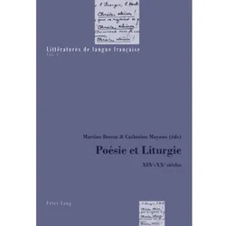 Poésie et Liturgie, Fachbücher von Catherine Mayaux, Martine Bercot