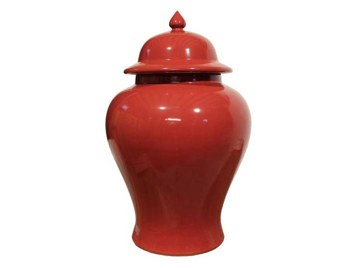 Pot à herbe rouge