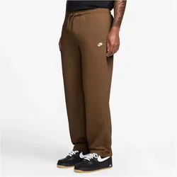 NIKE Club French Terry Open-Hem Jogginghose Herren 270 - ale brown/ale brown/white L