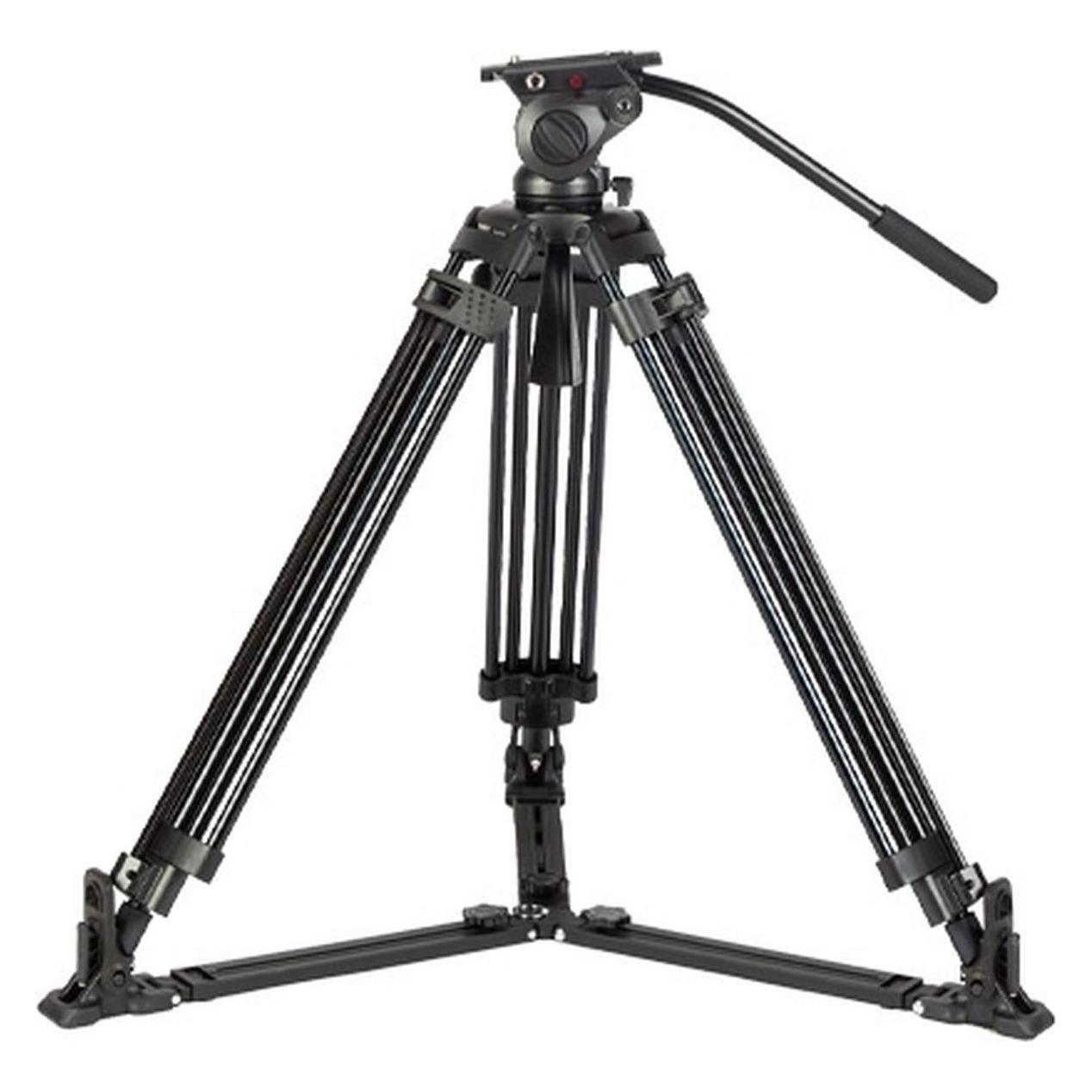 Swit TOWER150 | Aluminum Camera Tripod KIT, with TH150 Fluid Video Head, Ground Spreader, 15kg (Metall) (TOWER150)