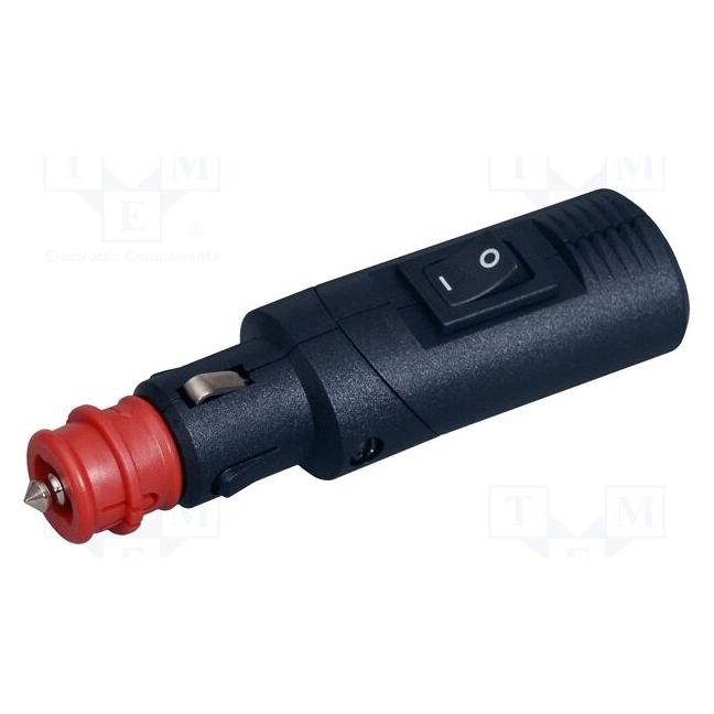 ProCar Hanstik 12/24v 8amp med afbryder (67746500)