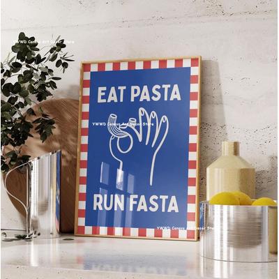 Uplift Treasures Bon Appetit Coffee Kitchen Canvas Wall Art Print 4 50x70cm No Frame