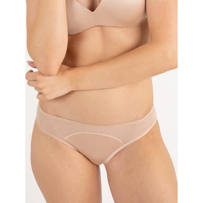 Slip PASSIONATA "BIANCA", Damen, Gr. 36, Mikrofaser,Satin, beige (gold), Mikrofaser;Satin, Obermaterial: 79% Polyamid, 21% Elasthan, körpernah, Unterhosen Slip, leichte Satin-Mikrofaser, elastisch