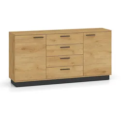 SIDEBOARD Ysia Holz und Schwarz
