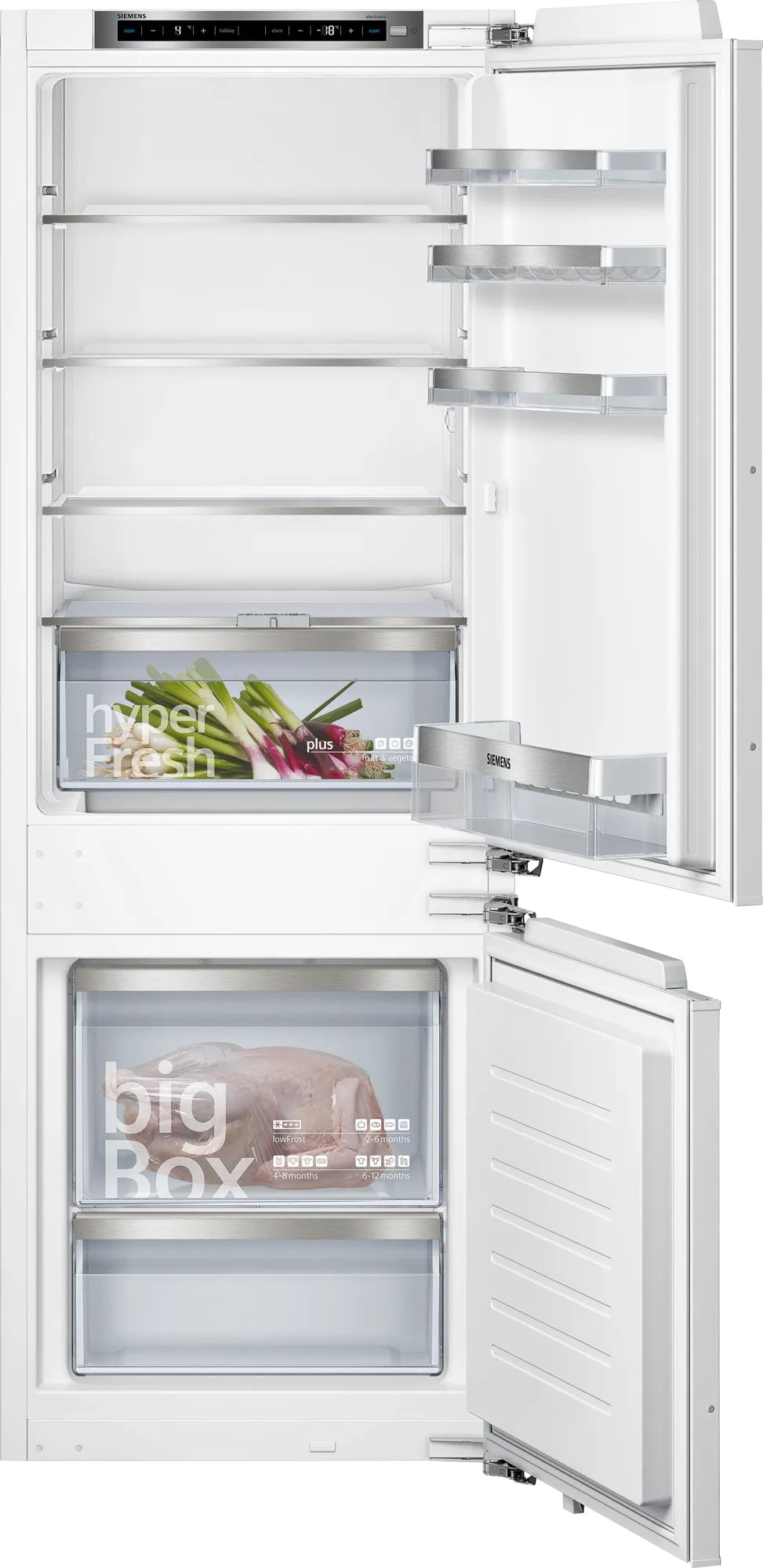 Siemens KI77SXFE0 iQ500 Einbau-Kühl-Gefrier-Kombination