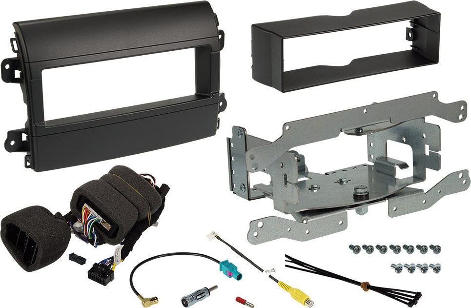 Alpine KIT-HALO-DU8S | Schwenkbarer Einbausatz für Fiat Ducato 8 für Alpine 1-DIN Halo Autoradios