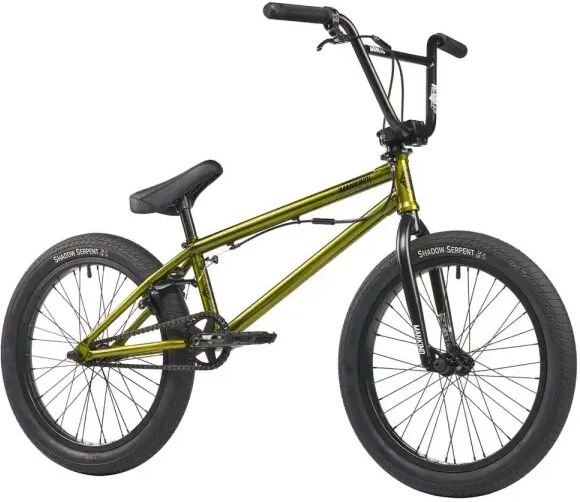 Mankind International 20'' BMX Freestyle Bike (20.6" - Gloss Trans Green)