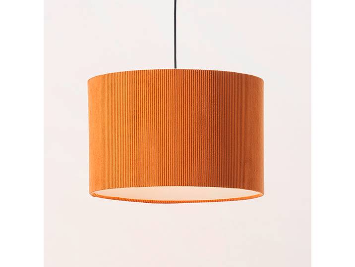 Pendelleuchte Ø 35cm Gelb/Orange 1 Cord E27