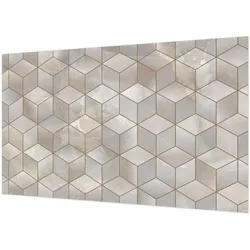 FOTOTAPETE 416x254 cm - Geometrisches Mosaik