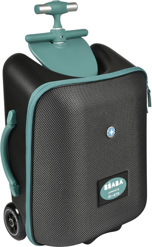 Béaba Valise Luggage Eazy avec assise de voyage Noir 36x58x25cm