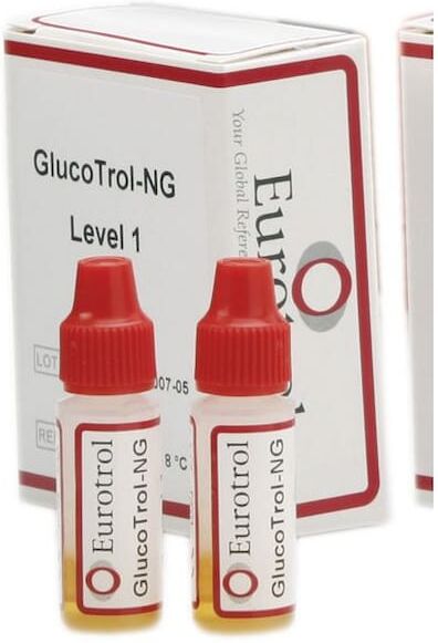 HemoCue GlucoTrol lÃ¥g, level 1 2/FP