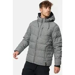 INDICODE Winterjacke Circus, Größe M in Grau Grau
