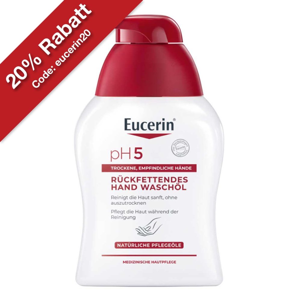 Beiersdorf AG Eucerin Eucerin pH5 Hand Wasch öl empfindliche Haut 13889044