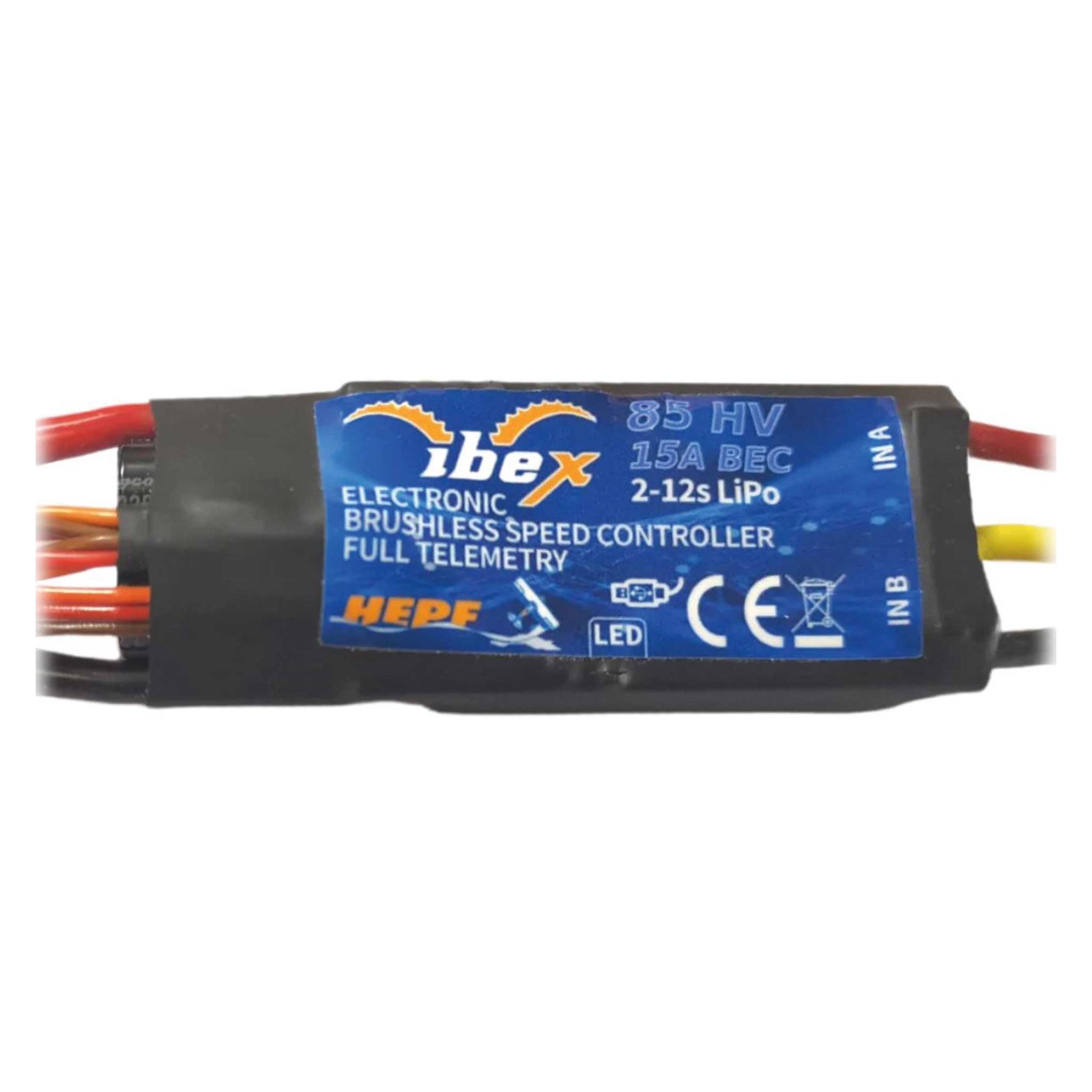 Hepf Ibex 85A Brushless Controller BEC (IBEX85)