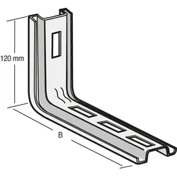 Legrand CM002724 Wandkonsole CS300 H100mm L345mm 700N V4A Edelstahl