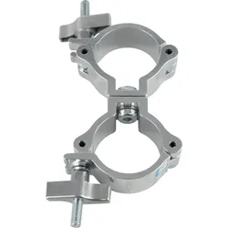 SHOWGEAR Compact Swivel Coupler Tragfähigkeit: 100 kg - Aluminium - Silber