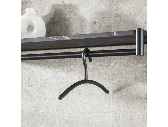 LifestyleFurn Kledinghanger Maurice Gun metal