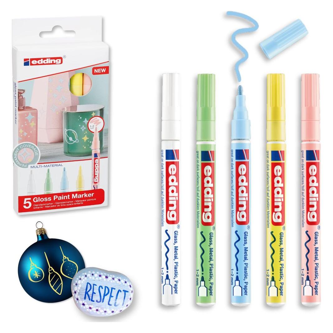 Edding 751 - Lackmarker (5x) (751-E5-pas)