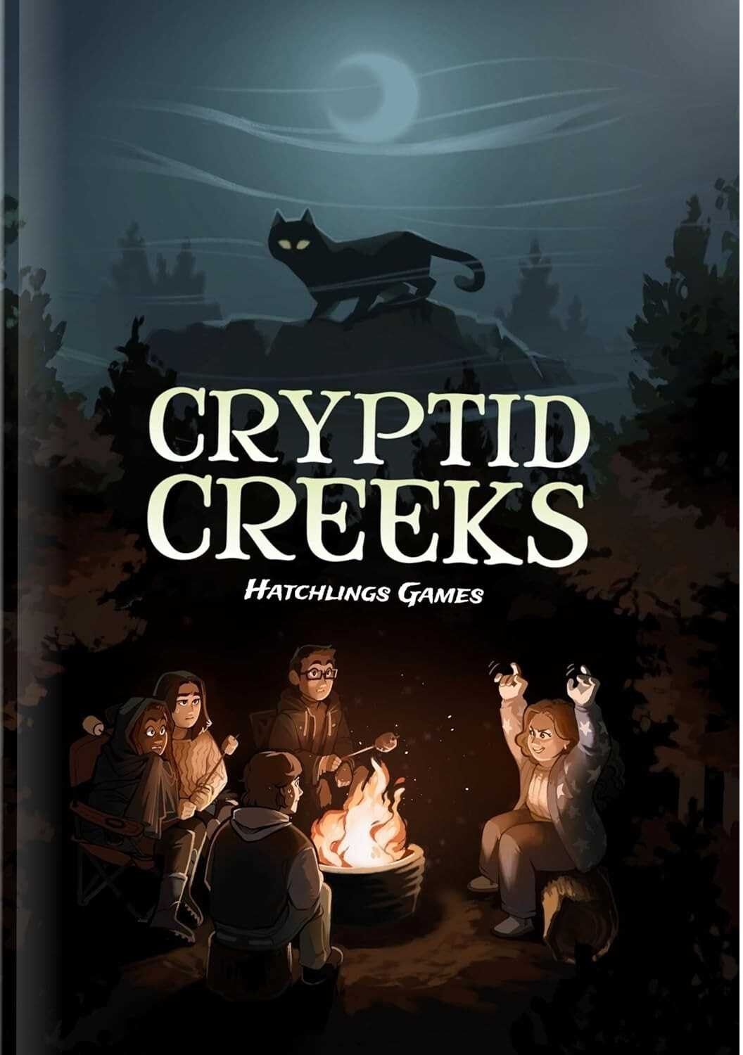Cryptid Creeks Tabletop Role-Playing Game by Hatchling Games, Mystery, Horror, and Coming-of-Age Adventure for Teens and Adults