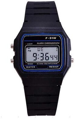 Perfect Picks Market Luxury Digital Watch For Men With LED Display & Water Resistant Business Style plastic black