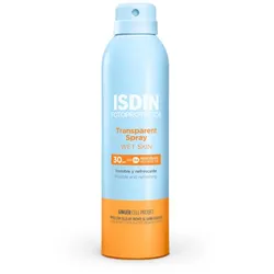ISDIN Fotoprotector Transparent Spray Wet Skin LSF 30 250 ml Spray