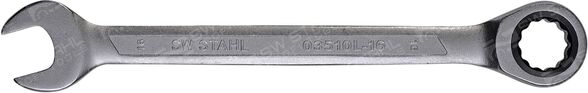 Swstahl Ratschen-Ringgabelschlüssel 03510l-16