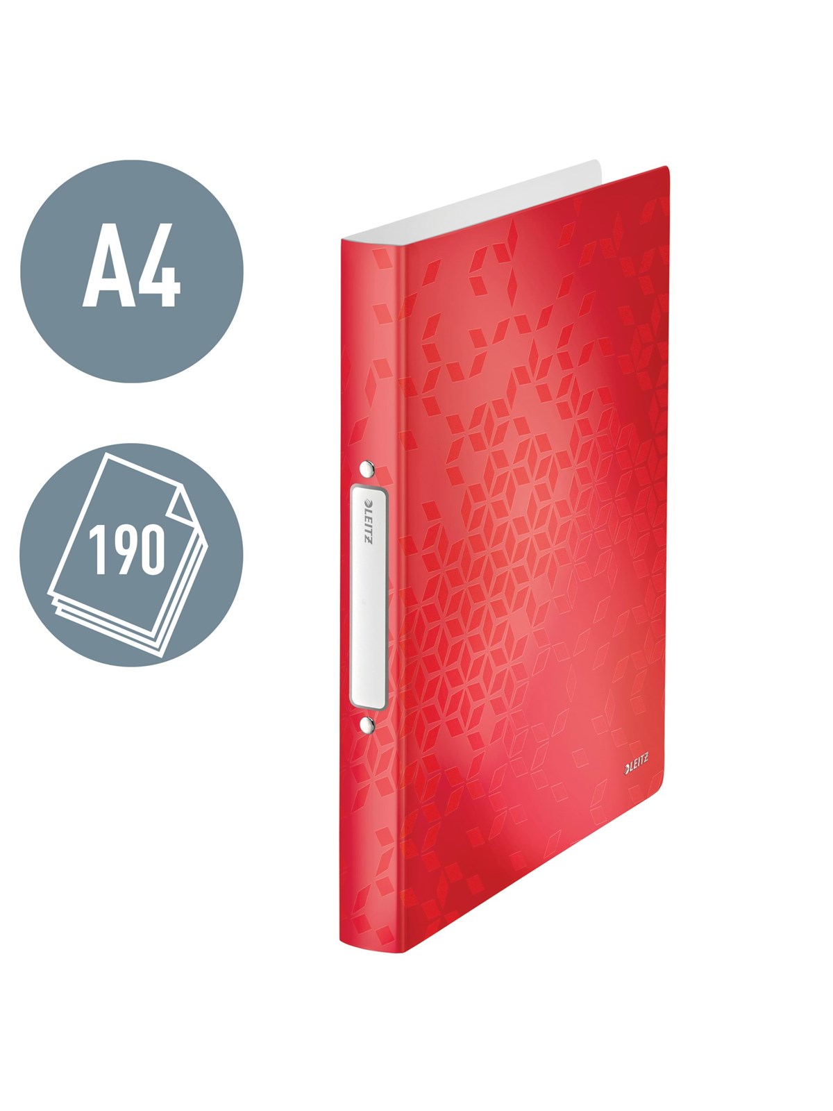 Leitz WOW Ringbuch Rot