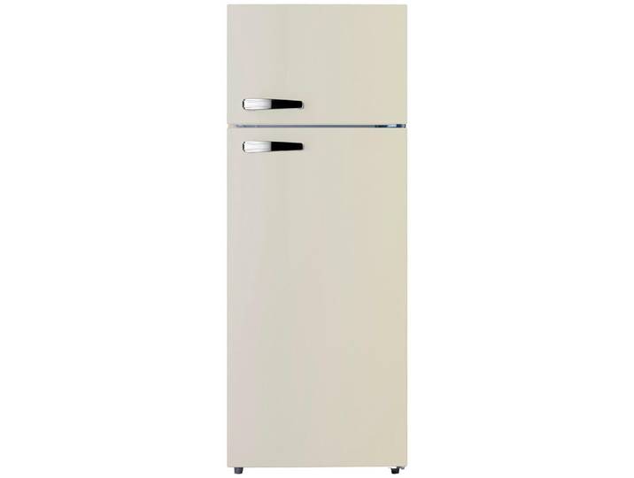 PKM Kühl-Gefrier-Kombination, Creme, Metall, Kunststoff, 1 Schublade(n) Schubladen, 54x143x54.5 cm, Küchen, Küchenelektrogeräte, Kühl- & Gefrierschränke, Kühl- und Gefrierkombinationen