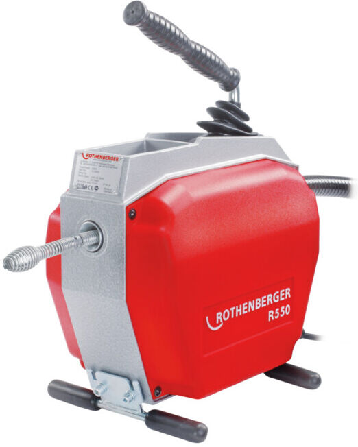 Machine à nettoyer les tuyaux Rothenberger R550 avec spirales/outils 16 mm (079890X)